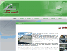 Tablet Screenshot of en.zhupglass.com.pl